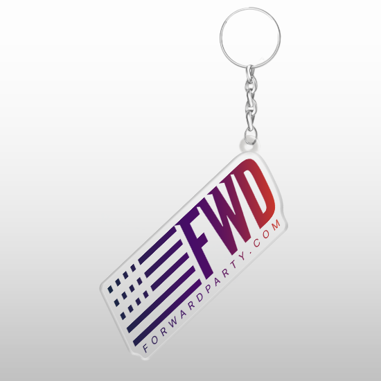 Flying Flag Keychain