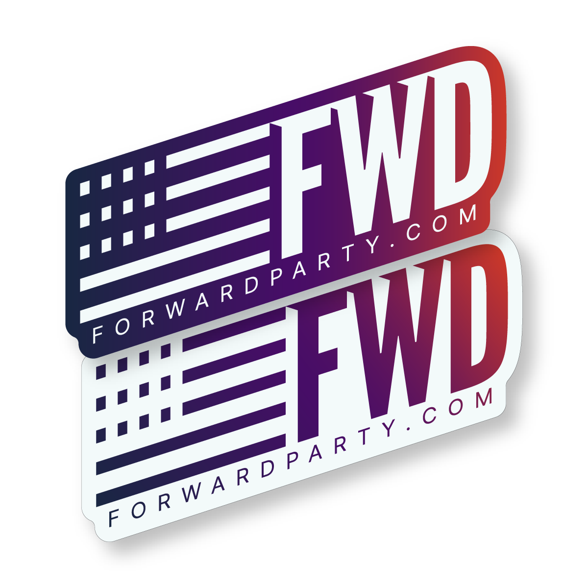 FWD Logo Roundel Sticker (2-Pack) – Shop - Forward Party