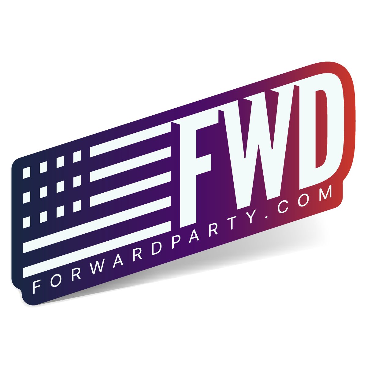 FWD Logo Roundel Sticker (2-Pack) – Shop - Forward Party