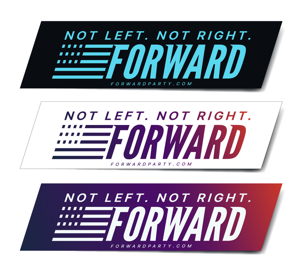 FWD Logo Roundel Sticker (2-Pack) – Shop - Forward Party