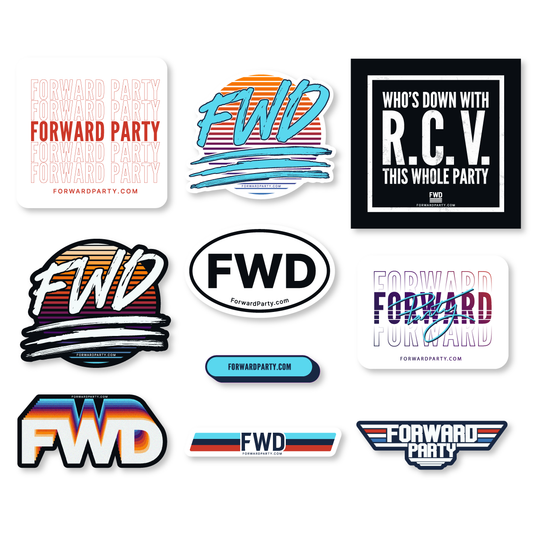 FWD Retro Sticker Pack