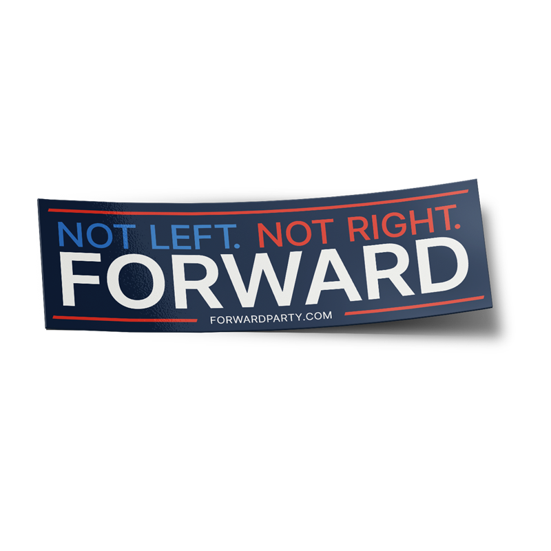 Forward Bumper Sticker