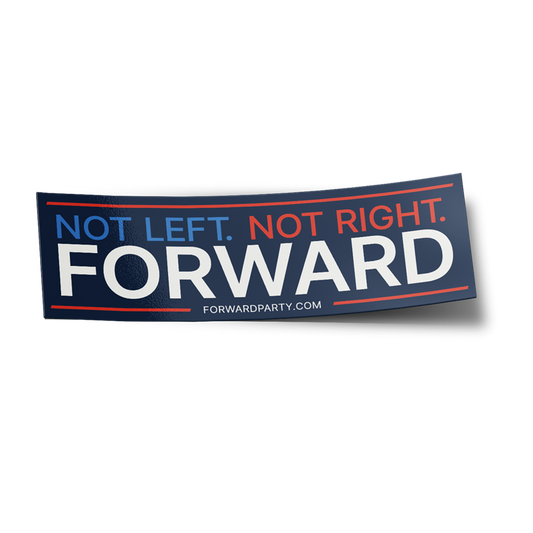 Forward Bumper Sticker